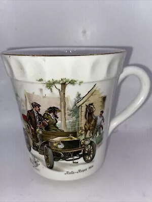 Buy Bone China Crown Staffordshire Mug Cup Fine  England 1801 Rolls Royce 1904 M2 • 13.26£