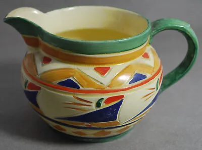 Buy Vintage 1930s Decoro England Handcraft Ceramic Pottery Jug Pitcher • 24.02£