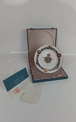 Buy Spode Bone China England The Royal Air Force Plate 50th Anniversary 1918 - 1968 • 9.99£