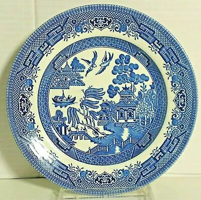 Buy Churchill Blue Willow Vintage England 8  Salad Plate • 18.99£