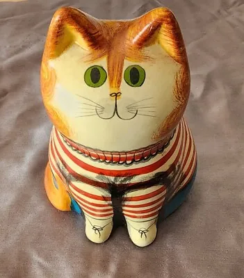Buy Vintage Joan De Bethel Style Rye Pottery Cat Figure Anthropomorphic  • 67.12£