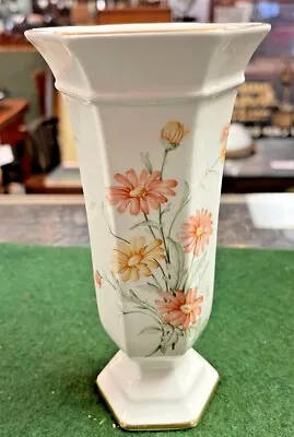 Buy Royal Winton Ceramic Floral Hexagonal Vase • 6£