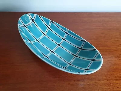 Buy Vintage 50s Arabia Ruutu Bowl Olga Osol Finland Mid Century Modern Pottery Vase • 138£