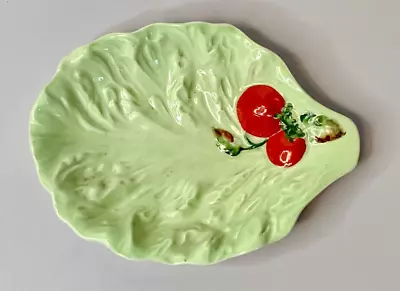 Buy Vintage Serving Dish Plate Carlton Ware Saladware Pottery Lettuce Leaf Tomato 6  • 11.50£