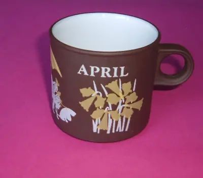 Buy Hornsea  April Love Mug  By Ken Townsend  Very Rare   ( 2120) • 21.99£
