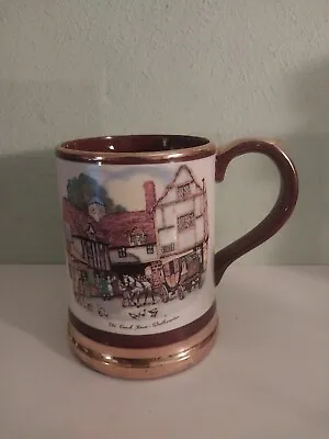 Buy Arthur Wood Pottery Stein/mug Old Coach House - Woolhampton # 5035 England 16 Oz • 14.22£