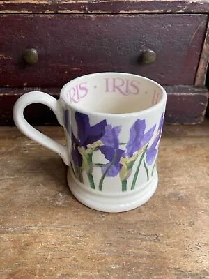 Buy Emma Bridgewater BLUE IRIS  1/2 Pint Mug, Repaired • 2.99£