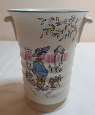 Buy Vintage Ducal Ware Vase Petit Pierre Design 274 • 5£