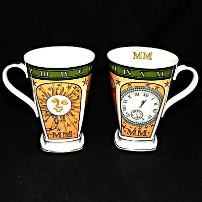 Buy Vintage Made In England Sutherland Millennium Collection 2000 AD Coffee Mug Pair • 75.60£