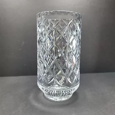 Buy Beautiful Cut Glass Tudor Crystal Vase • 30£