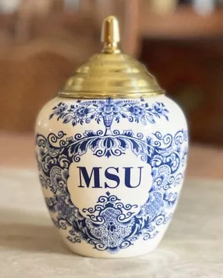 Buy Delft Tobacco Jar (Blue): MSU 6.5” • 123.14£