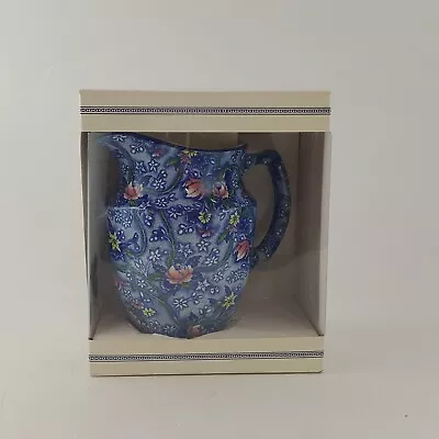 Buy Ringtons By Wade Ceramics Pottery Blue Floral Chintz Pitcher / Jug - 8784 O/A • 30£