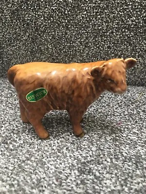 Buy Beswick Gloss Highland Calf Cow PERFECT • 35£