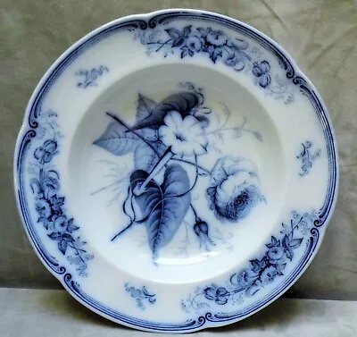 Buy Antique Plate Ridgway & Morley Circa 1842 VERONA Pattern Rare Blue White  B45F • 10.99£