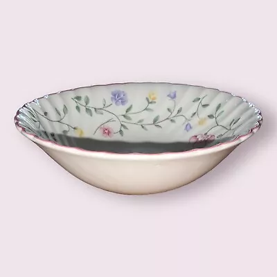Buy Johnson Brothers Summer Chintz 4x Cereal Dessert Bowls 6” Floral Fluted Edge VGC • 16£