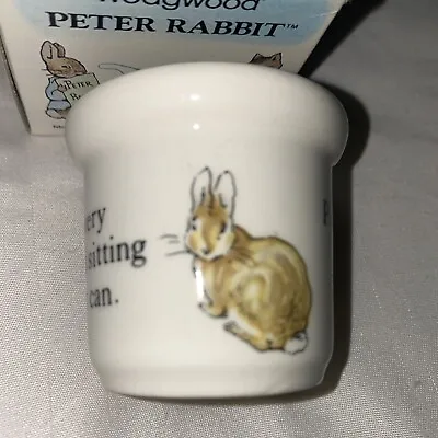 Buy Wedgewood Peter Rabbit Egg Cup NM717 5415 Peter Rabbit Beatrix Potter Creations • 23.70£