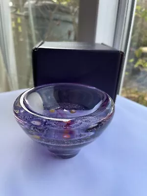 Buy Caithness Paperweight - Raindrop Violet Dish - U11048 - Glass - With Box • 15£