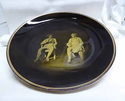 Buy Ridgways Brown Glazed Pottery Plate / Wall Plaque Tam O'shanter & Souter Johnny • 6.99£