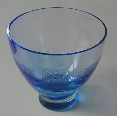 Buy Caithness Celtic Myths Blue Art Glass Vase / Bowl / Dish •● • 29.99£