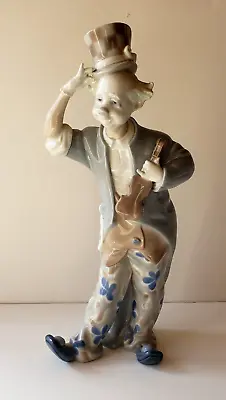 Buy Vintage Lladro Clown With Violin Figurine • 180.56£
