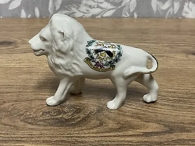 Buy Vintage Waterfall  Crested Ware China Lion Rare Grimsby Crested Ware • 22£