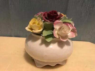 Buy Royal Adderley Floral Bone China Made In England Porcelain Flower Bouquet. 4”T • 35.97£