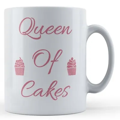 Buy Cake Maker Baker, Queen Of Cakes Gift Mug • 10.99£
