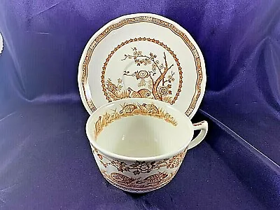 Buy Furnivals QUAIL BROWN Oversized Breakfast Cup & Saucer 2 5/8  • 17.28£