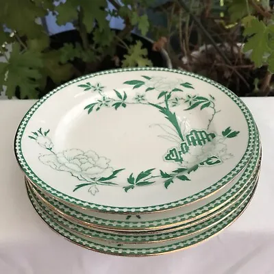 Buy Side Plates X 5, Grafton China, A.B.J & Sons, England, Oriental-style, 1900s • 15£