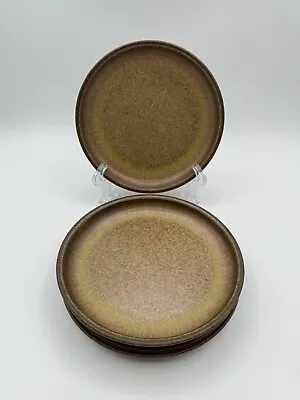Buy 4 Denby Langley Romany Brown Stoneware Bread Butter Plates Made In England EUC • 28.81£