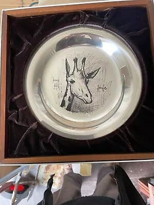 Buy 5 Limited Edition Silver Plate By Bernard Buffet 1974 • 700£