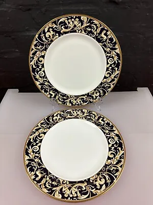 Buy 2 X Wedgwood Cornucopia Accent Dinner Plates 27.5 Cm Wide 4 Sets Available • 74.99£