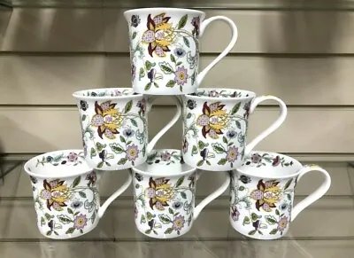 Buy Bone China Minton Coffee Mugs Set Of 6 Tea Coffee Ideal For Gift • 49.99£