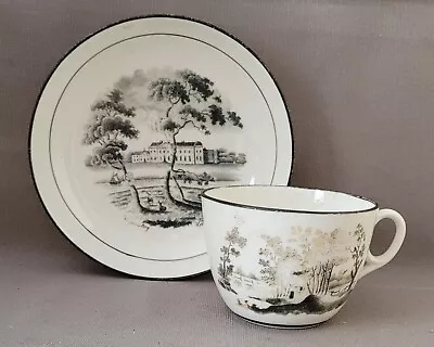 Buy New Hall Bat Printed Pattern 1063 Cup & Saucer 8 C1812-20 Pat Preller Collection • 20£