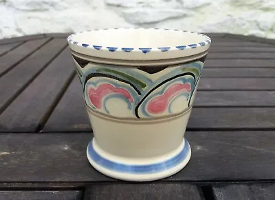 Buy Vintage Honiton Pottery Eastern Scroll Small Vase, Shiny Glaze • 4.95£
