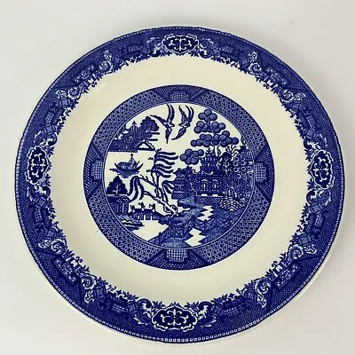 Buy Willow Ware By Royal China Underglaze 12” Serving Platter • 18.99£