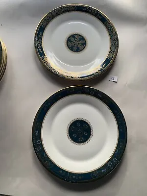 Buy 2 Royal Doulton Carlyle Dinner Plates 10.5 Inches Vgc Pattern H 5018 • 20£