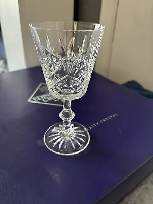 Buy 6x Lovely Small Wine Glasses By Edinburgh Crystal. Stamped On The Bottom. VGC. • 25£