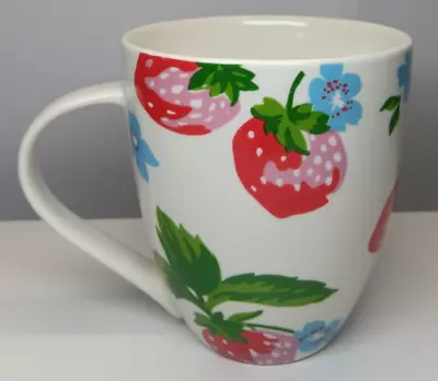 Buy Cath Kidston  Strawberry Crush  Fine China Mug By Queens Kitchen (Used) • 4.99£