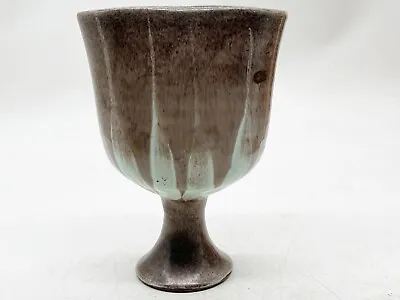 Buy Vintage Modrnist Signed Stuio Pottery Bowl Dish Vase Lucie Rye Style • 34.99£