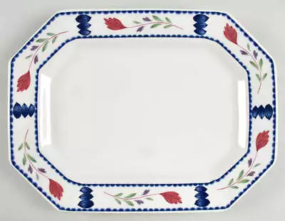 Buy Adams China Lancaster Oval Serving Platter 2908 • 47.35£