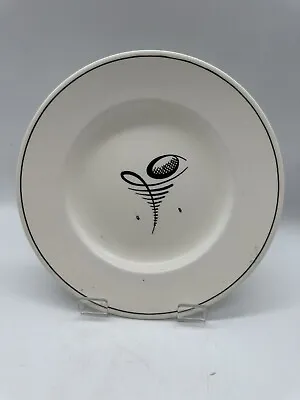 Buy Susie Cooper Hand Painted Art Deco Abstract Swirl Plate Circa 1934 Crown Works  • 125£