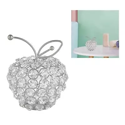 Buy Crystal Glass Fruit Ornaments Handmade Desktop Statue Home Decor Crafts • 11.45£