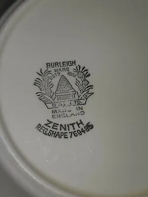 Buy BURLEIGH WARE Creamware 1930s ART DECO Tureen Bowl ZENITH Staffs Vintage  • 4.99£