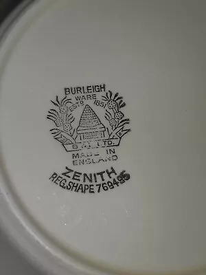Buy BURLEIGH WARE Creamware Tureen Bowl ZENITH Staffs 769495 Vintage 1930s ART DECO  • 35.95£