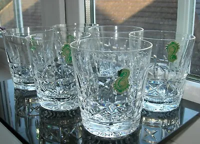 Buy Waterford  - 6 Whisky Glasses -  Kylemore Cut  - Signed  • 130£