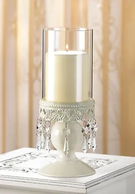 Buy Iron Glass Elegant Victorian Style Hurricane Nostalgic Candle Lantern • 25.40£