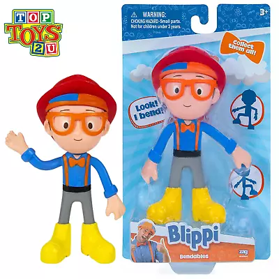 Buy Blippi Bendable Toy Figure - Fireman • 9.95£