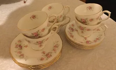 Buy Vintage Duchess JUNE BOUQUET Bone China Coffee/Tea Set - 16 Pieces • 27.50£