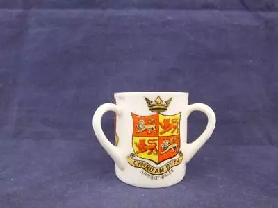 Buy Vintage Goss Crested Ware 3 Handled Cup - Colwyn Bay. • 9.96£